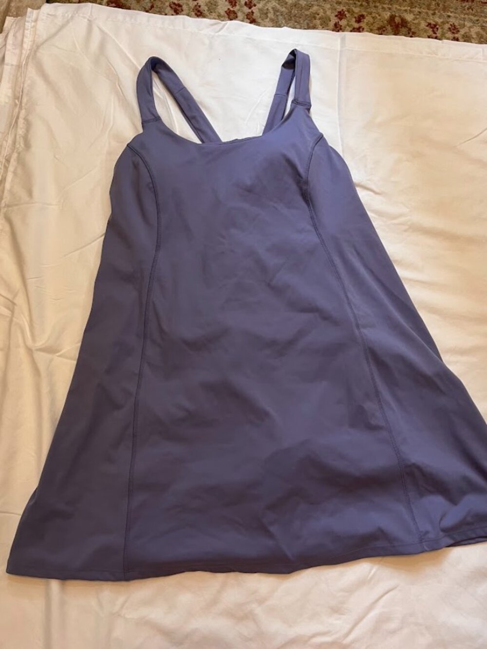 Avia Purple Athletic Dress with Built-in Shorts - Size XL
